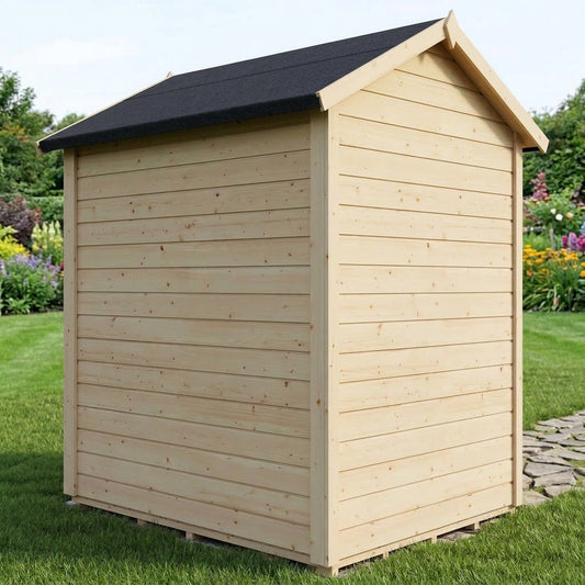 Aurazo 4ft x 6ft Garden Shed — No Windows