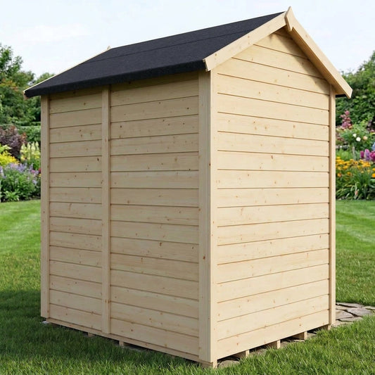 Aurazo 8ft x 6ft Garden Shed — No Windows