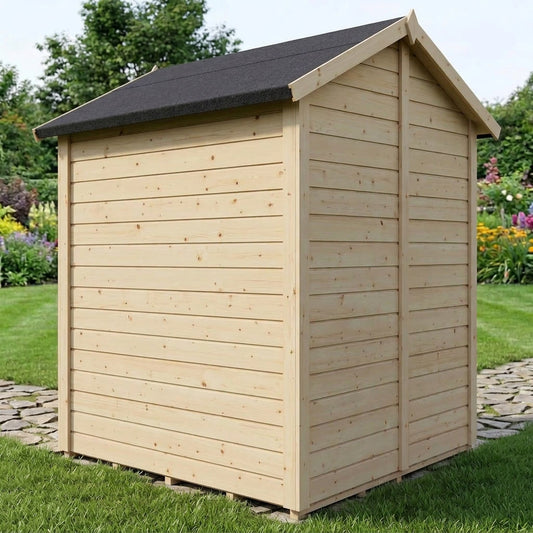 Aurazo 10ft x 6ft Garden Shed — No Windows